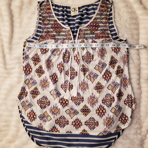One September Tribal Embroidered/Print Tank - Picture 4 of 7